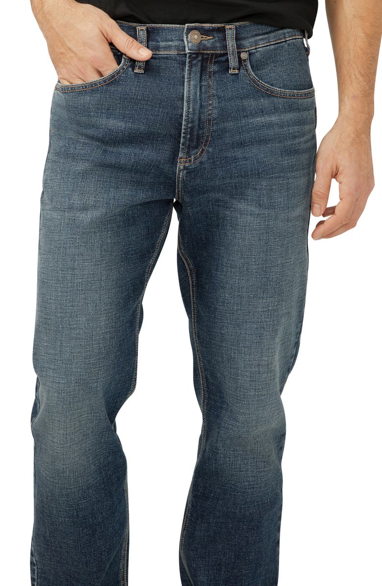 Silver Jeans Co. Machray Athletic Fit Straight Leg Jeans, Alternate, color, Shadow