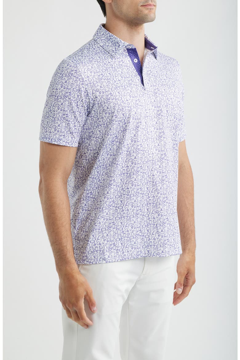 XC+™ Performance Game Day Polo, Alternate, color, PURPLE
