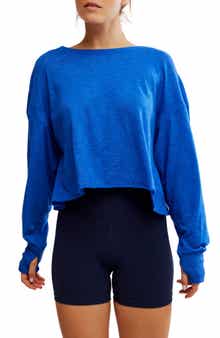 Free People FP Movement My Time Layer Open Back Crop Top