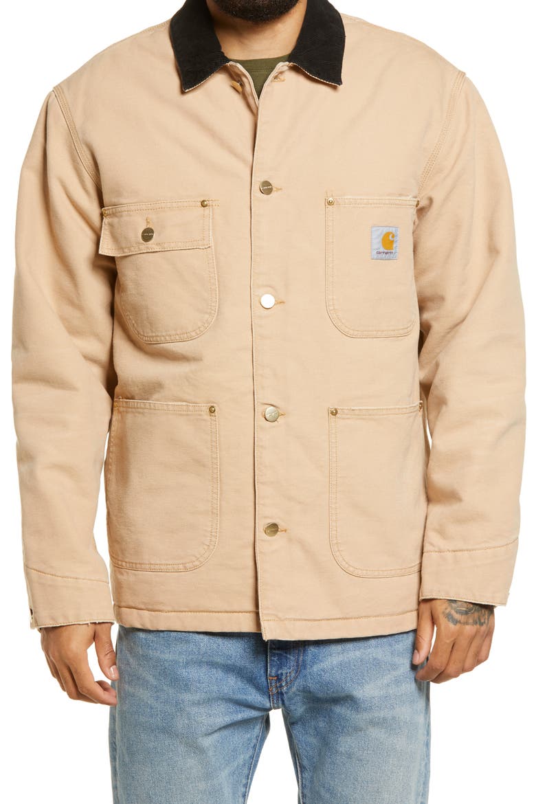 Chore Coat, Alternate, color, DUSTY BROWN / BLACK