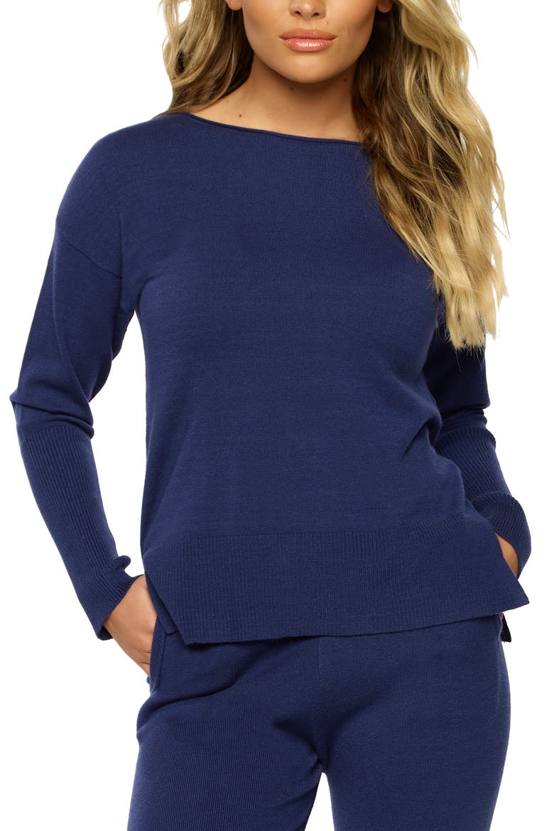 Voyage Tunic, Main, color, TWILIGHT BLUE