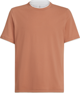 Brunello Cucinelli T-shirt with faux-layering