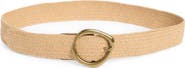 Linea Pelle Molten Buckle Straw Belt