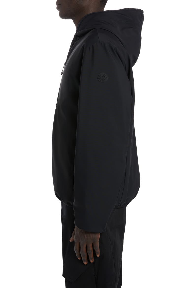 Iton Hooded Down Jacket, Alternate, color, BLACK