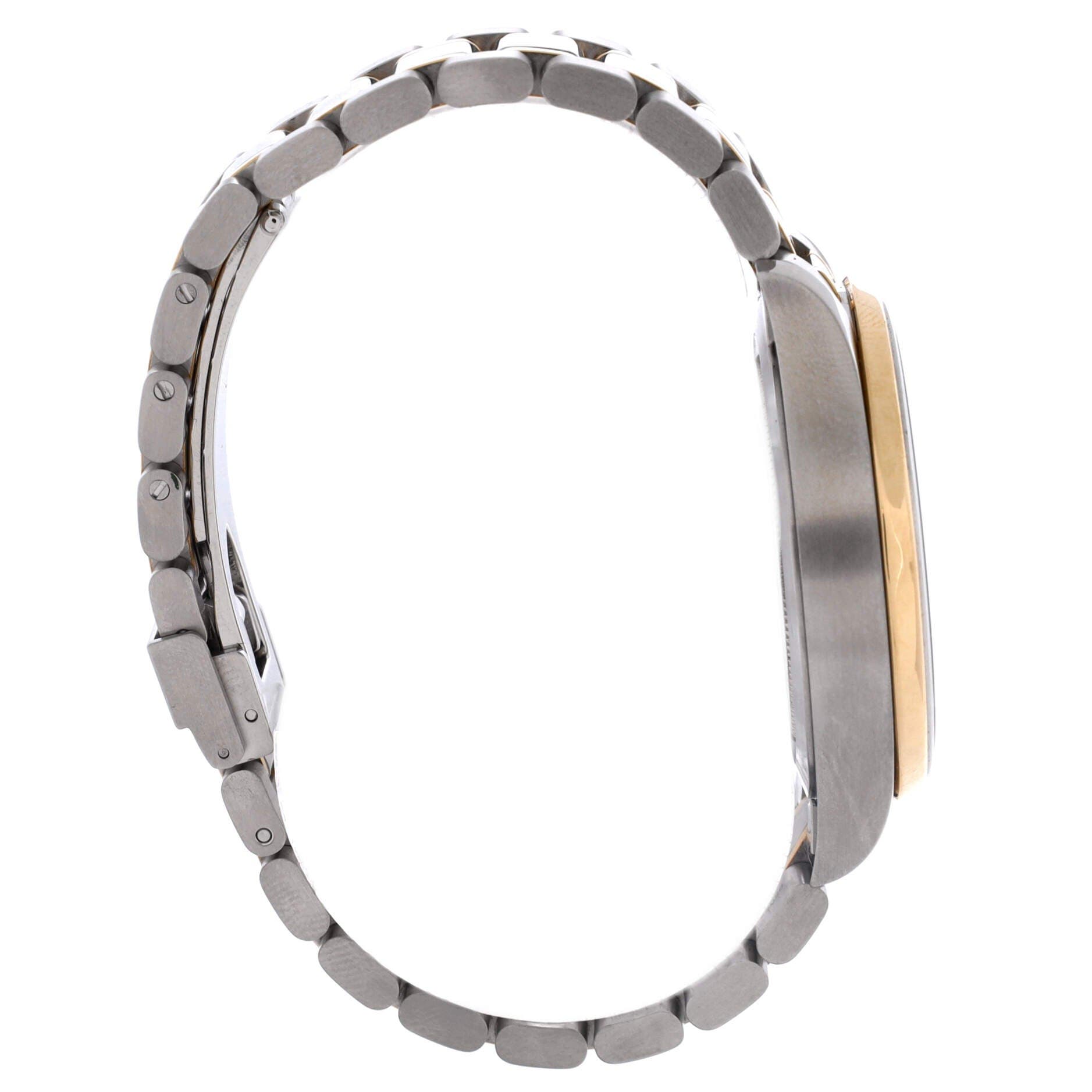 Style Automatic Watch Stainless Steel and Yellow Gold 38, Alternate, color, Metallic Silver