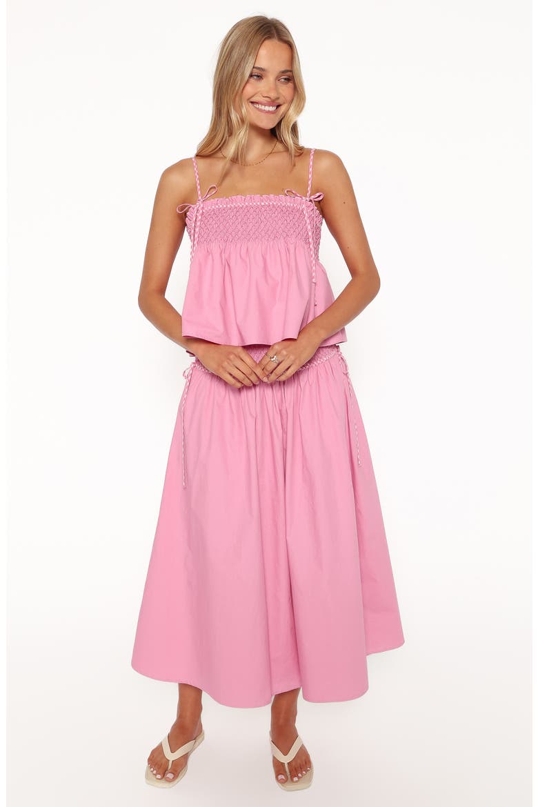 Mireille Babydoll Top, Alternate, color, PINK