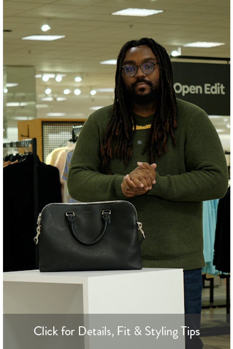 Portfolio Leather Briefcase video