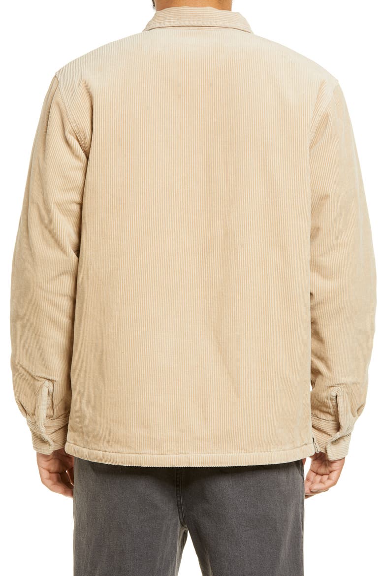 Whitsome Cotton Corduroy Shirt Jacket, Alternate, color, WALL