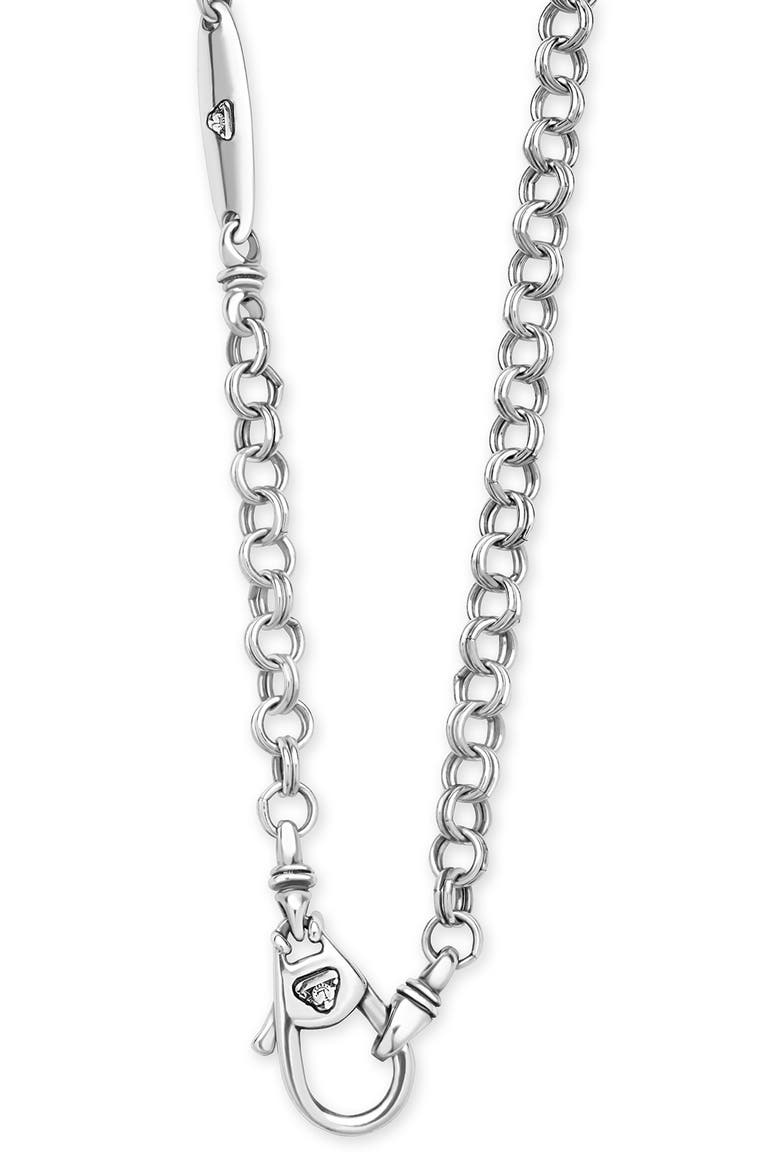 Men's Two-Tone High Jinks Link Chain Necklace, Alternate, color, TWO TONE