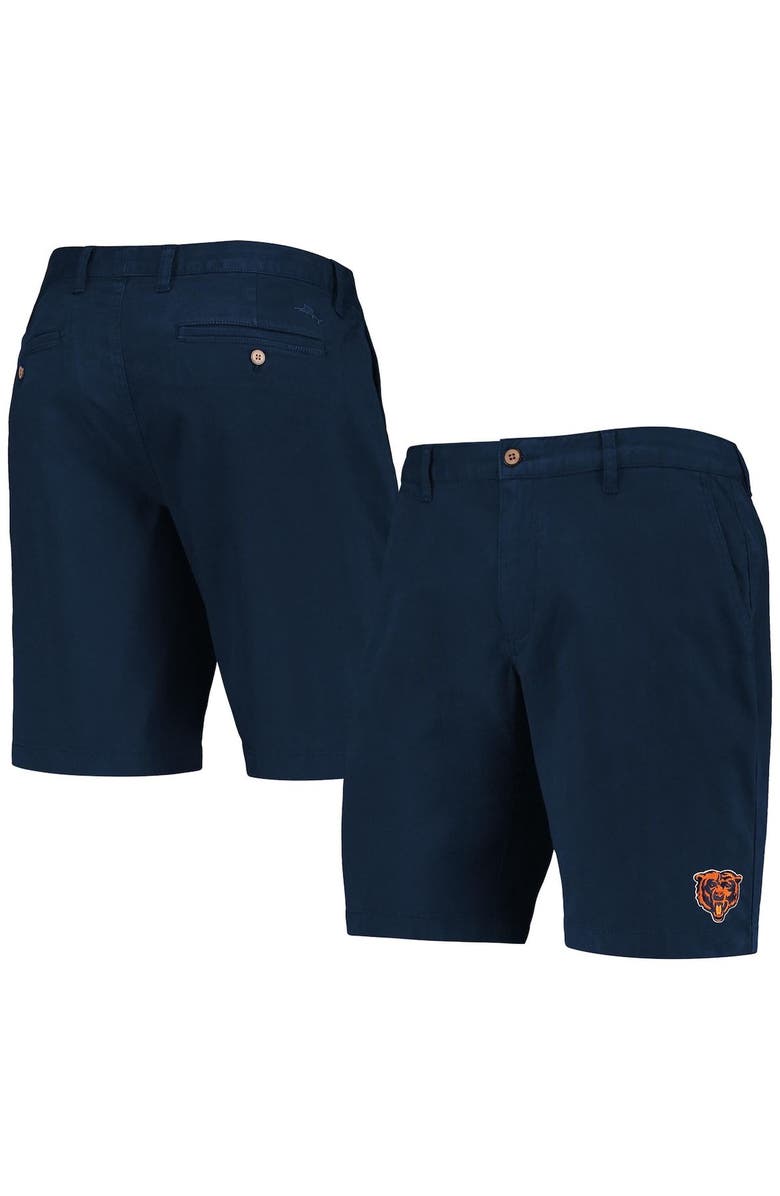 Tommy Bahama Men's Tommy Bahama Navy Chicago Bears Boracay Tri-Blend Shorts, Main, color, Navy