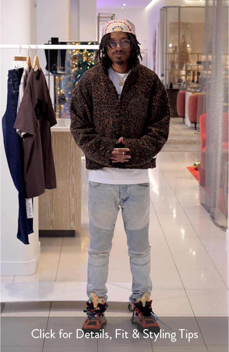 Cheetah High Pile Fleece Jacket, sales video thumbnail