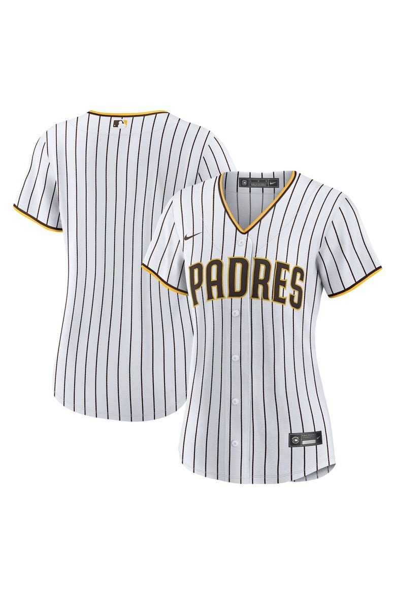 Women's Nike White San Diego Padres Home Replica Team Jersey, Main, color, White
