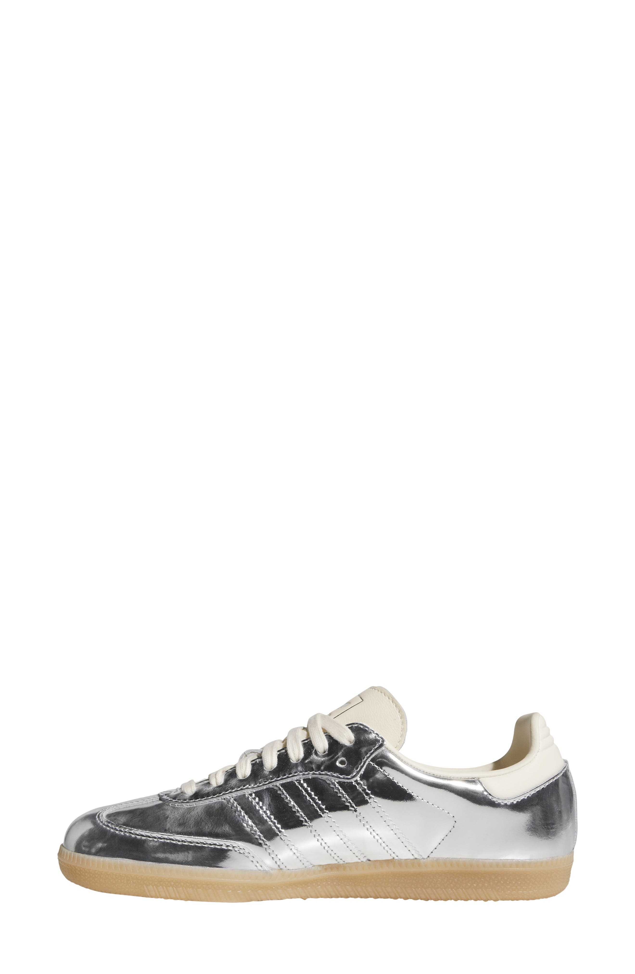 Samba OG Sneaker, Alternate, color, SILVER MET./SILVER MET./GUM5