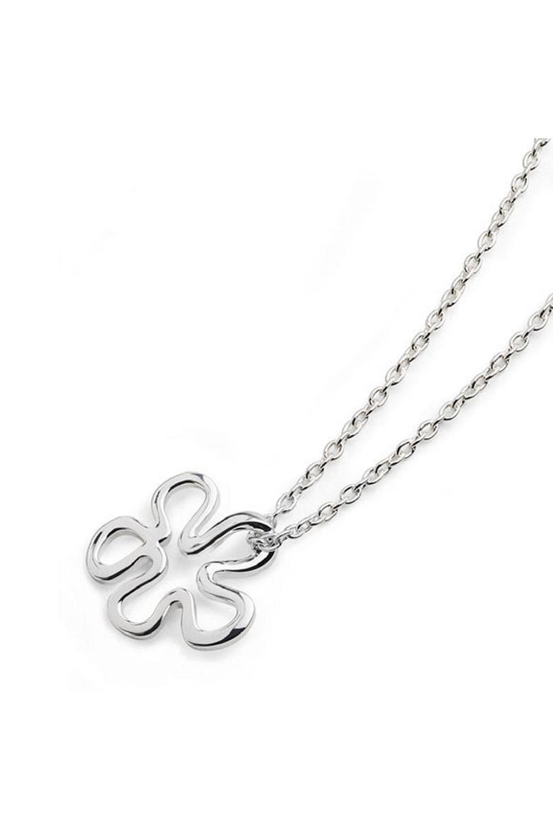 Open Splash Silver Pendant, Main, color, Sterling Silver