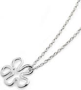 Lucy Quartermaine Open Splash Silver Pendant