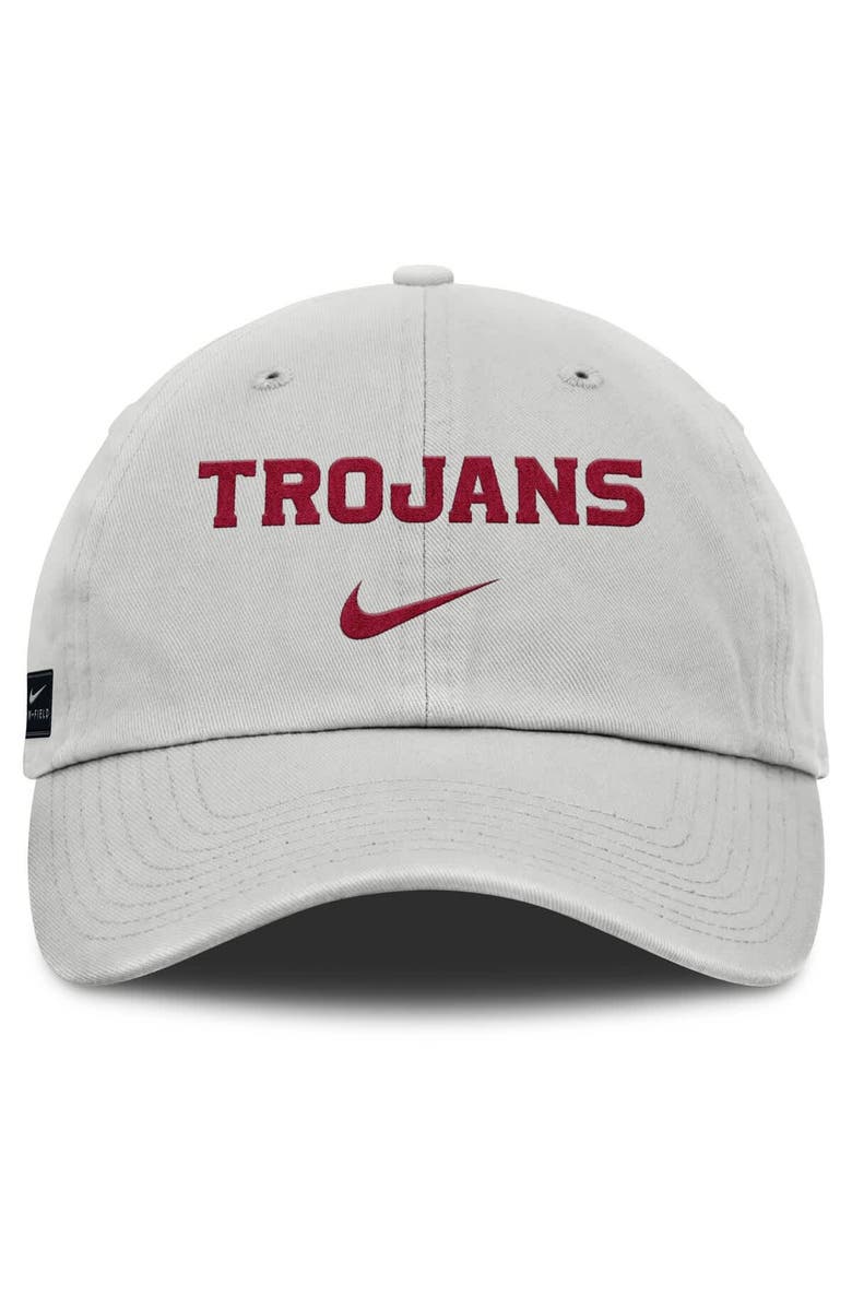 Nike Men's Nike Gray USC Trojans 2025 On-Field Gameday Club Adjustable Hat, Alternate, color, Gray