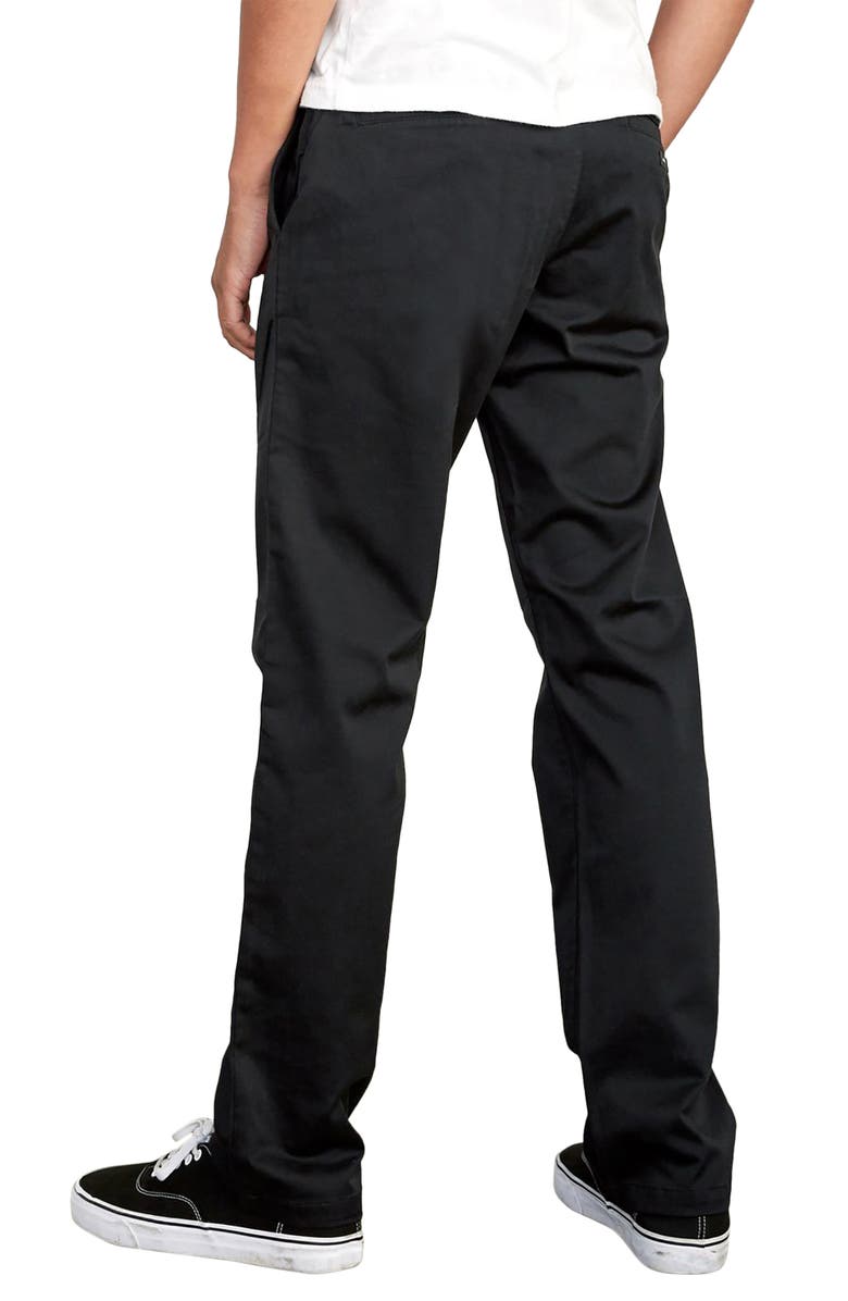 RVCA The Weekend Stretch Cotton Blend, Alternate, color, 