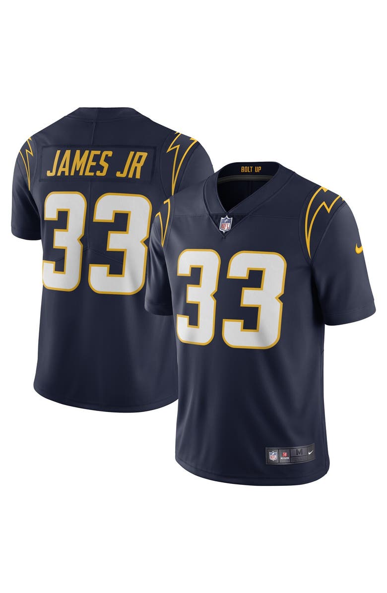 Nike Men's Nike Derwin James Navy Los Angeles Chargers Alternate Vapor Limited Jersey, Alternate, color,