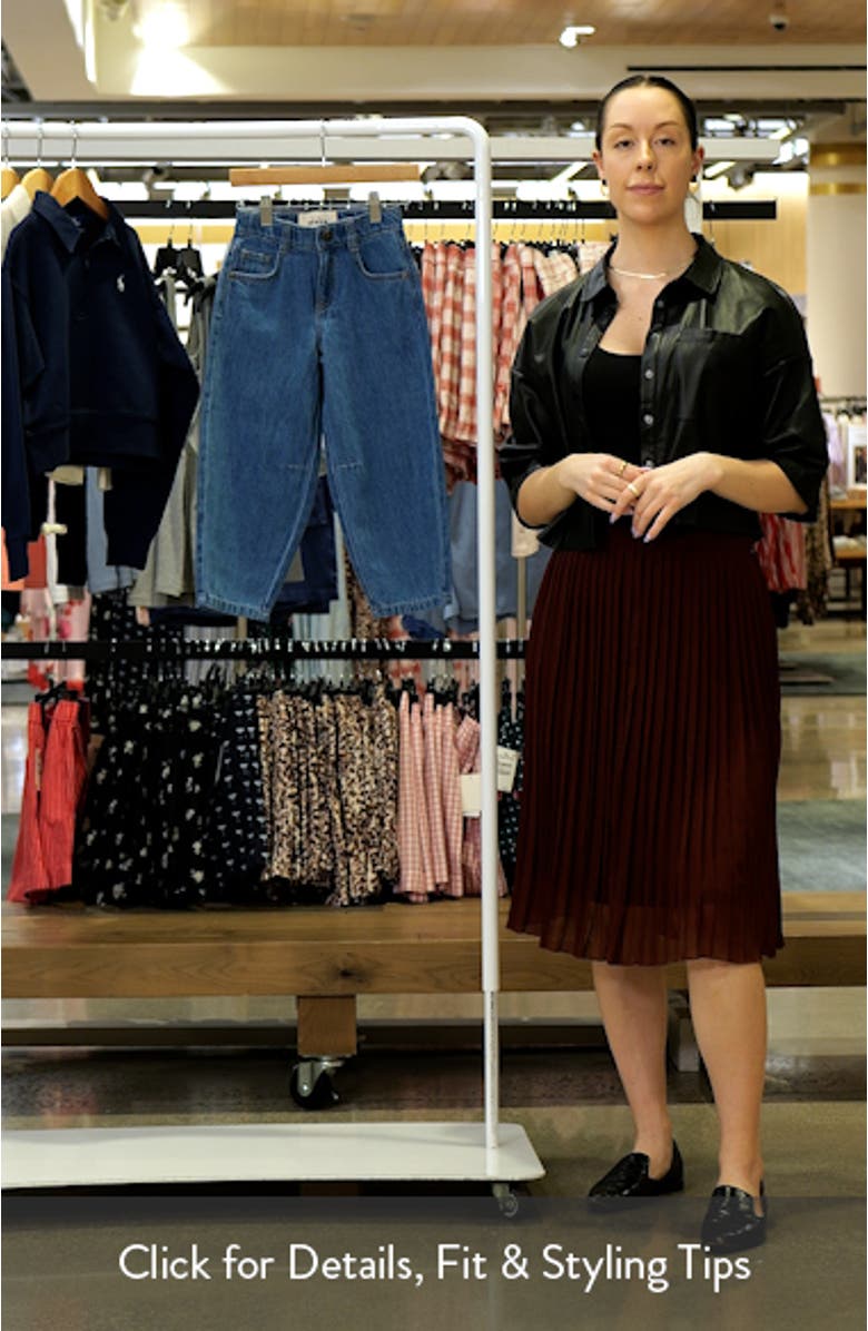 Kids' Barrel Leg Jeans, sales video thumbnail