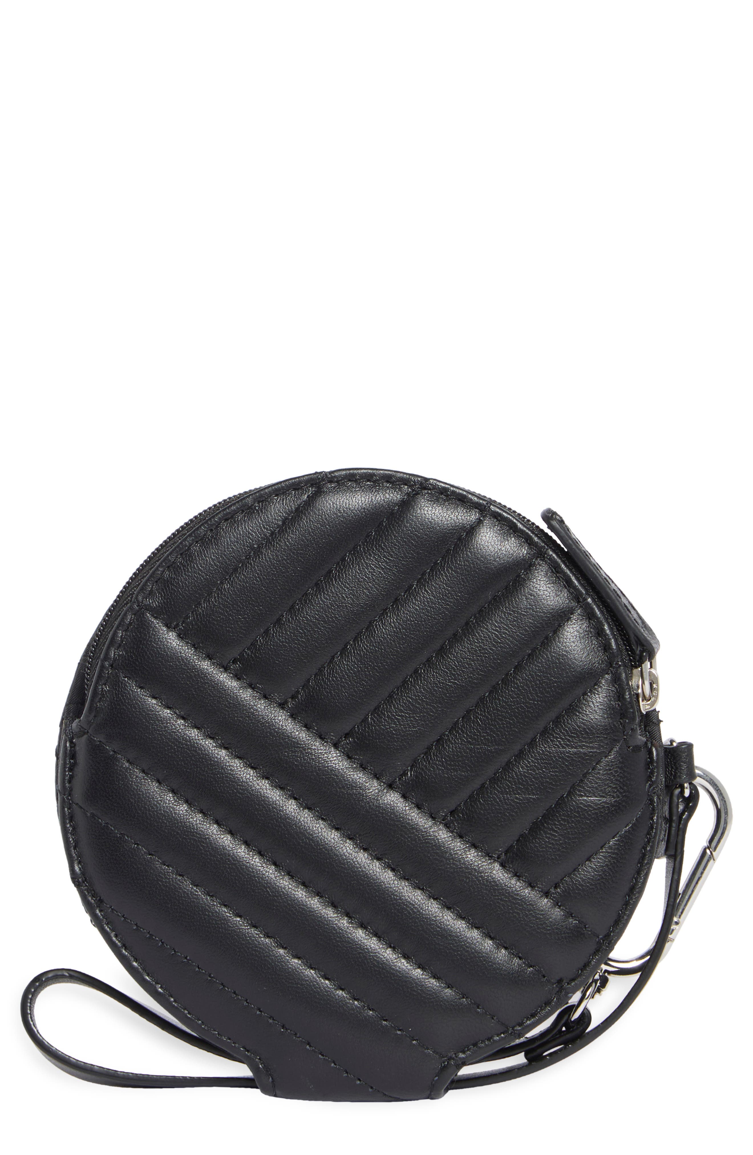 MUNDI SMALL LEATHER GOODS Ashley Quilted Wristlet Wallet