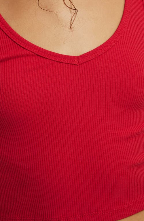 Shop Cotton On Bondi Tank In Crimson Kiss