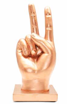 Peace Sign Sculpture