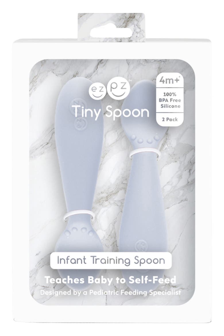 2-Pack Tiny Spoons, Alternate, color, PEWTER