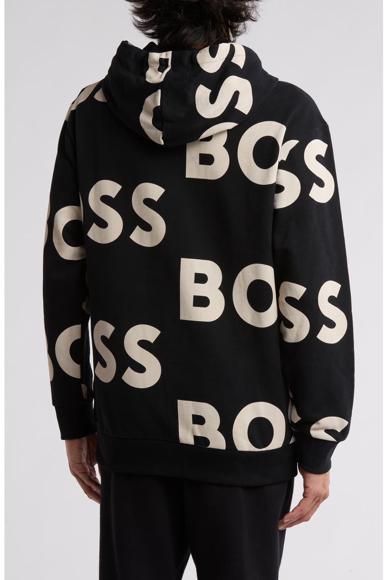 We Cool Logo Graphic Hoodie, Alternate, color, BLACK