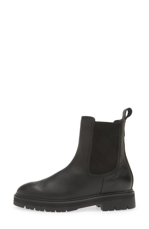 Naot Main Platform Bootie In Black Leather