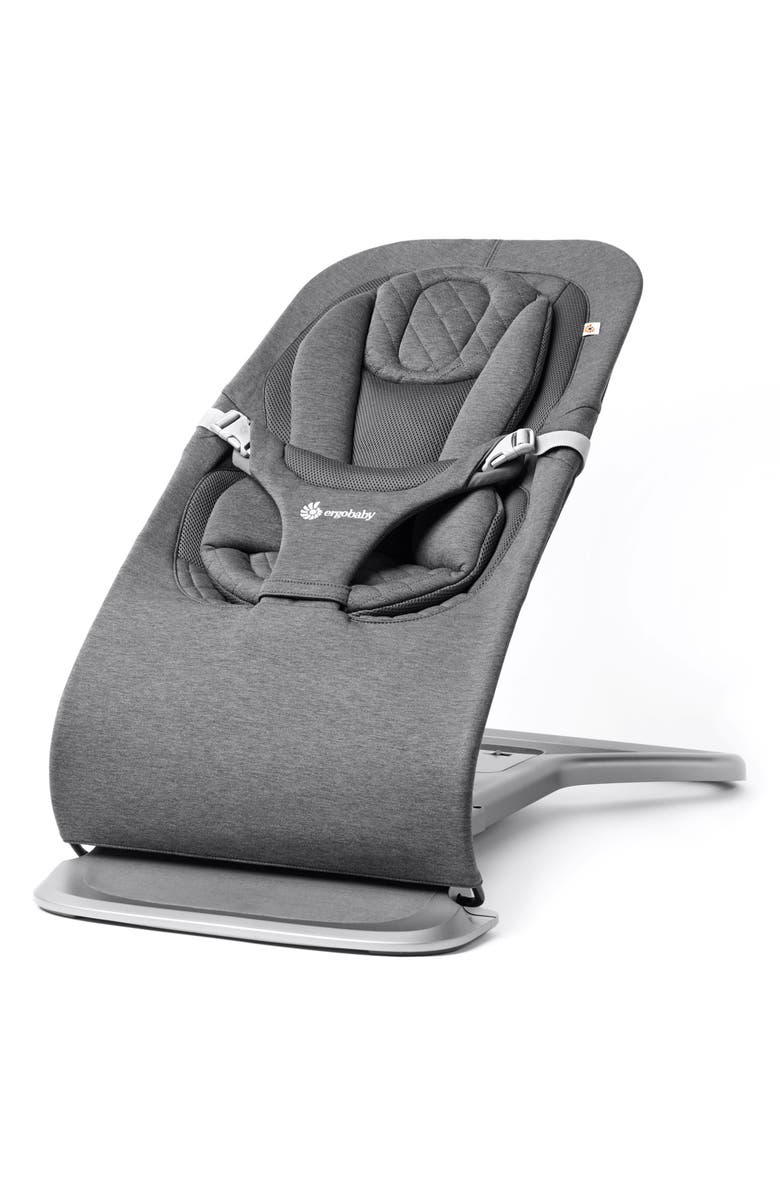 ERGObaby Evolve 3-in-1 Bouncer, Alternate, color, Charcoal Grey