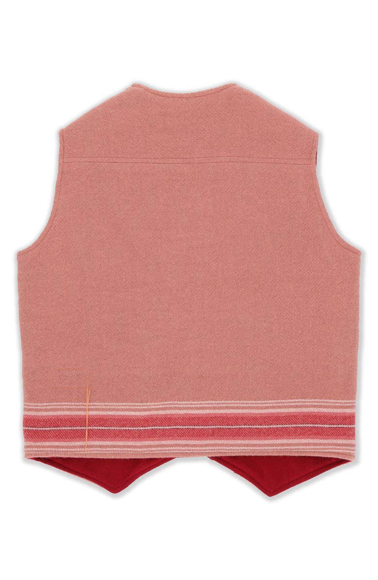 Fortela Navajo Pattern Wool Vest, Alternate, color, Multicolor