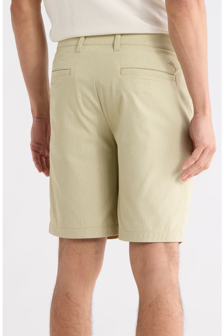 Barbados Pro 9-Inch Flat Front IslandZone® Shorts, Alternate, color, STONE KHAKI