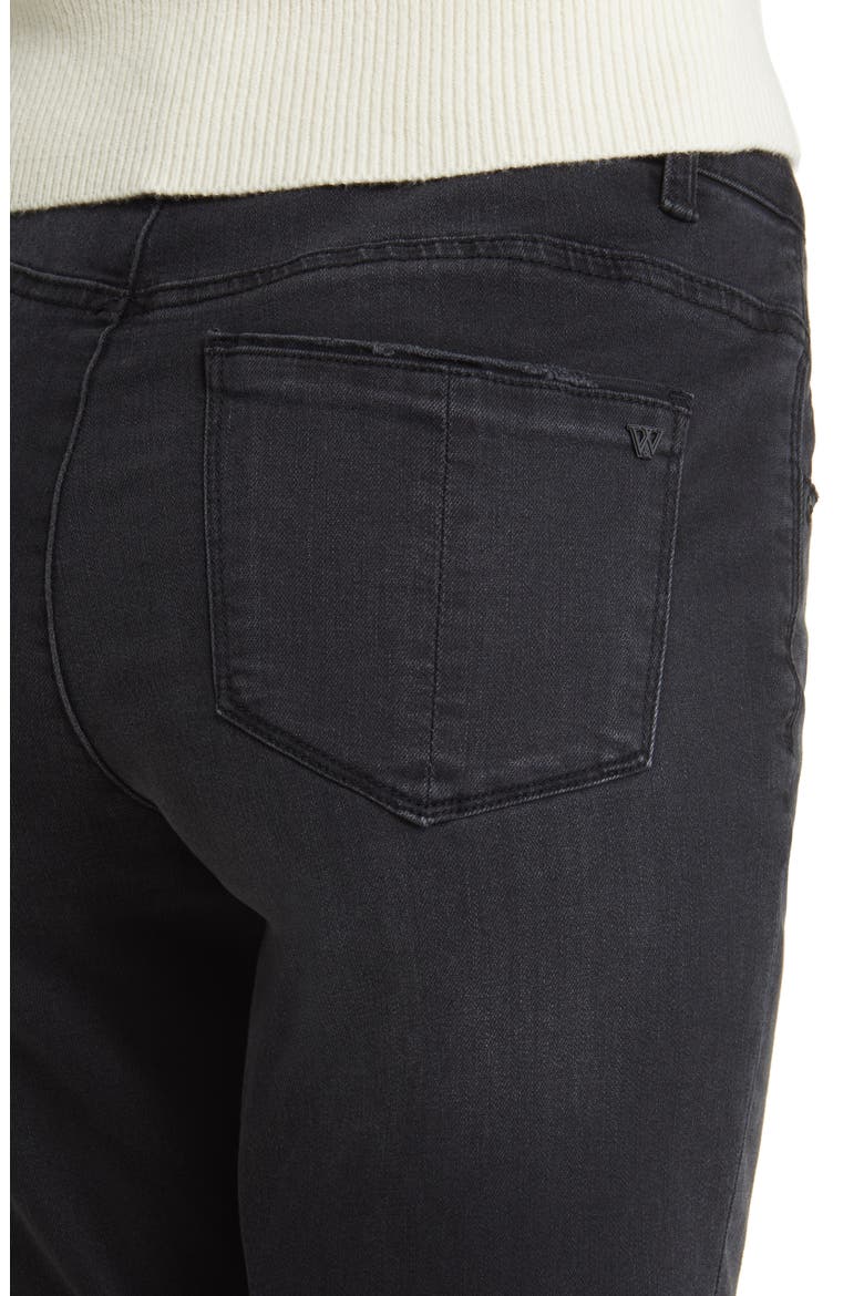 'Ab'Solution Luxe Touch Straight Leg Jeans, Alternate, color, BLACK ARTISANAL