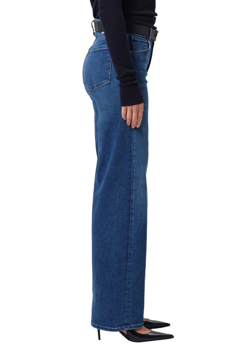 High Waist Wide Leg Jeans, Alternate, color, AMBRY MD INDIG