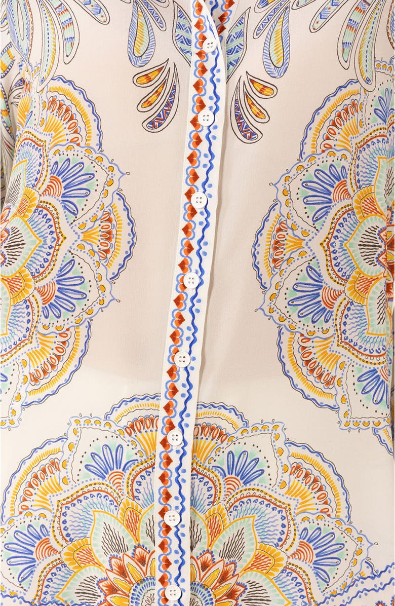 Hale Bob Lara Silk Top, Alternate, color, 