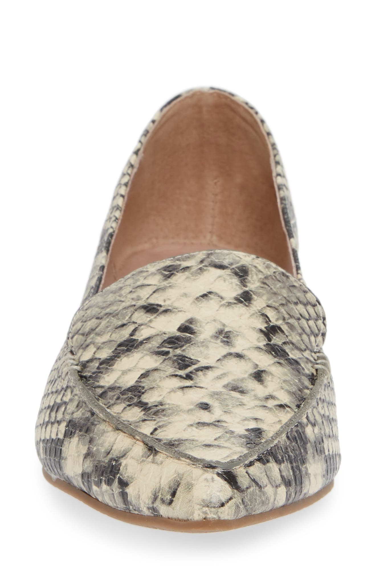 Feather Loafer, Alternate, color, SNAKE PRINT LEATHER