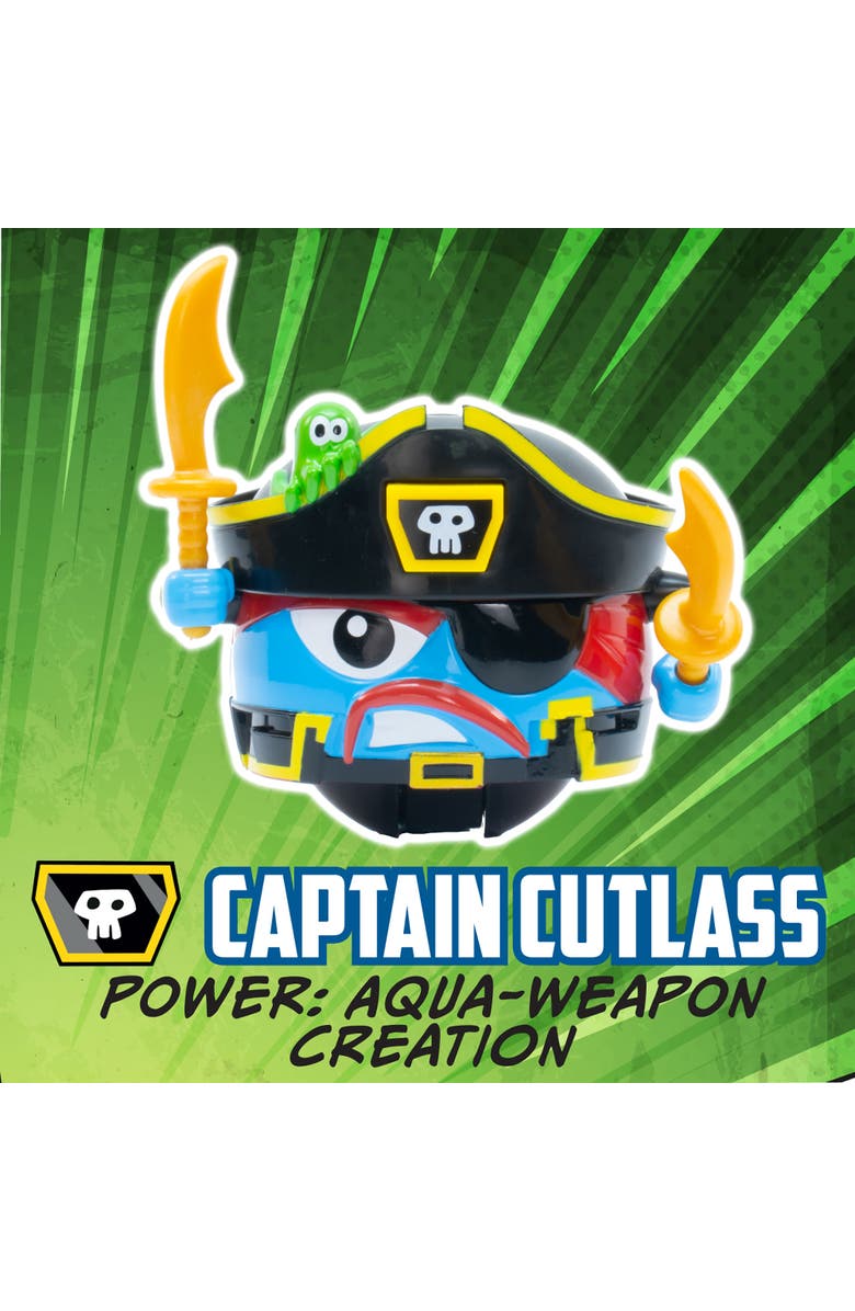 Battle Ballz Training Pack Captain Cutlass Figure, Alternate, color, Multicolored