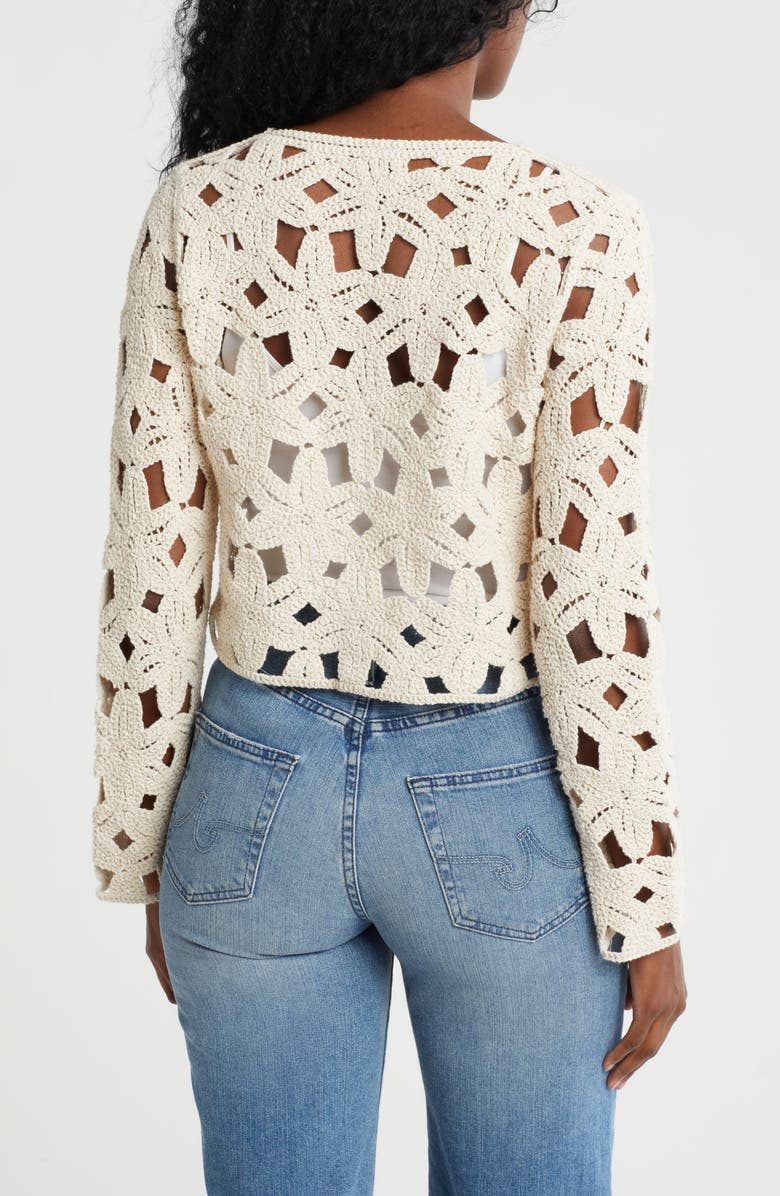 Openwork Cardigan