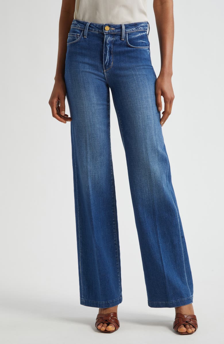 L'AGENCE Clayton Wide Leg Jeans, Main, color, Kaplan