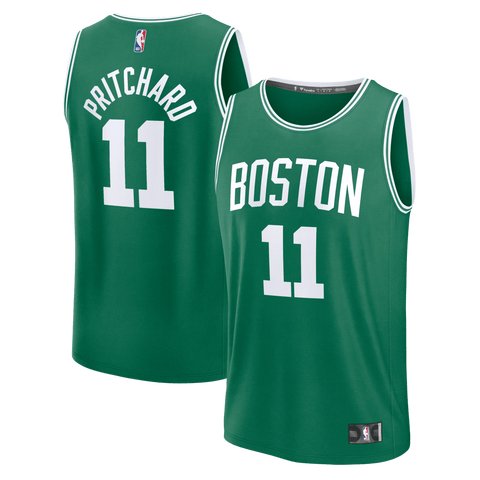 Youth Fanatics Payton Pritchard Green Boston Celtics Fast Break Replica Jersey - Icon Edition