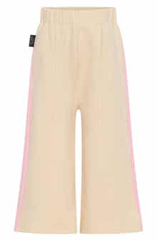 TINY TRIBE Kids' Colorblock Cotton Wide Leg Sweatpants