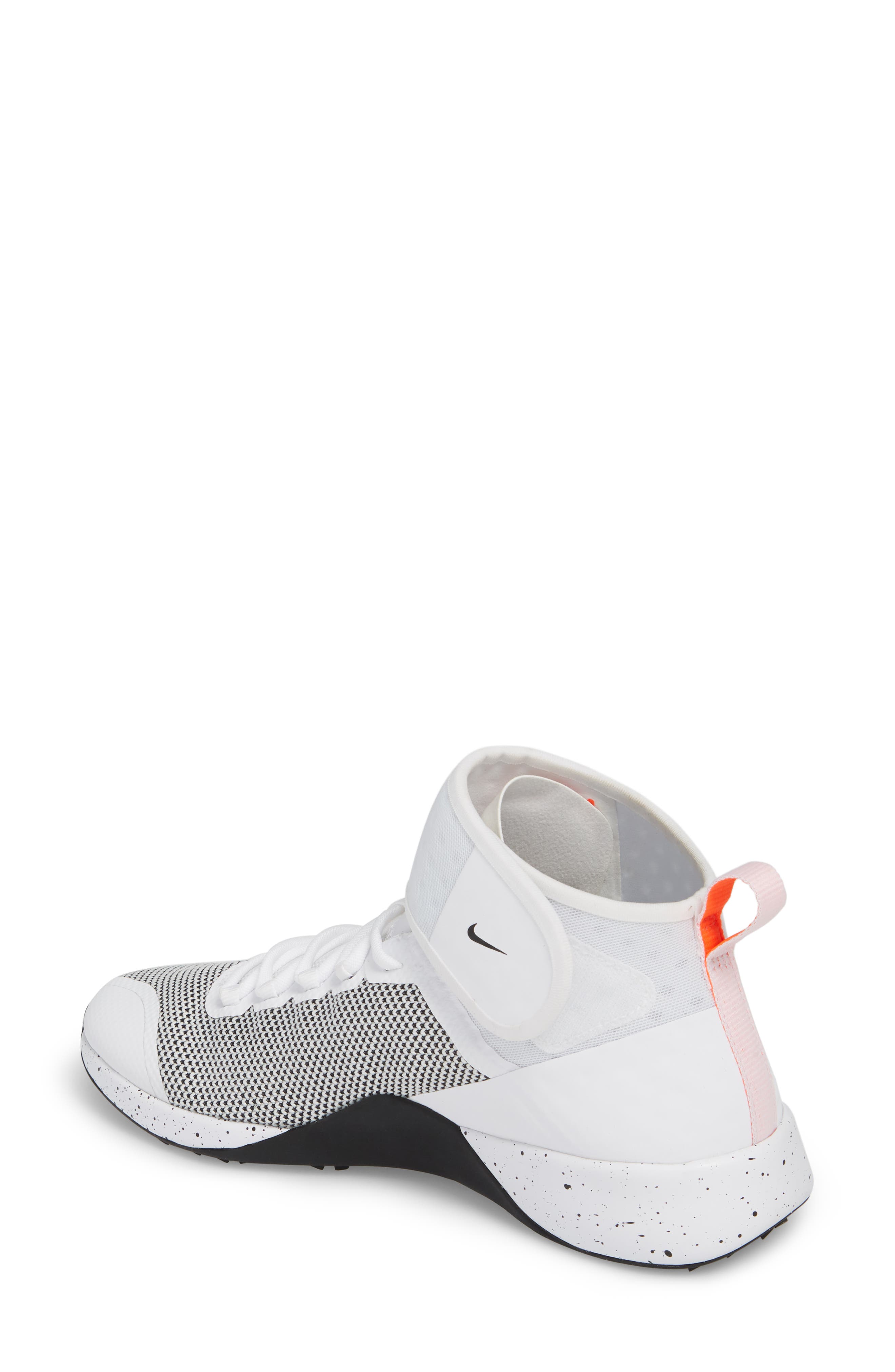 NikeLab Air Zoom Strong 2 Training Shoe, Alternate, color, WHITE/ BLACK/ TOTAL CRIMSON