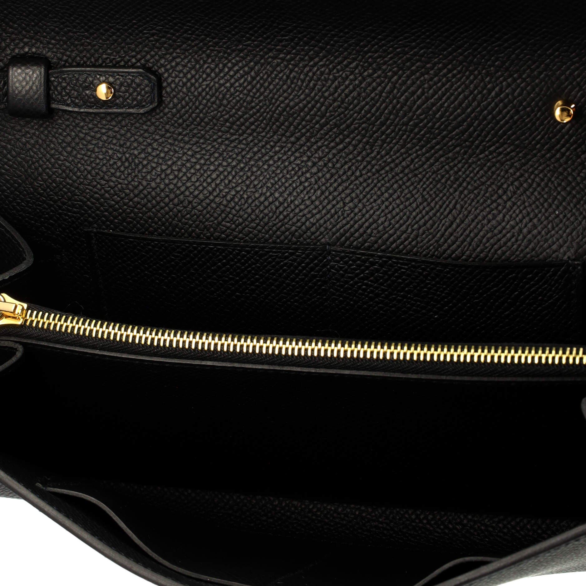 Pre-Owned Hermes Kelly To Go Wallet Epsom, Alternate, color, 