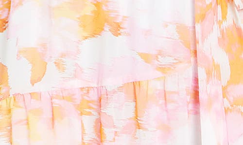 City Chic Vera Cold Shoulder Maxi Dress In Multi