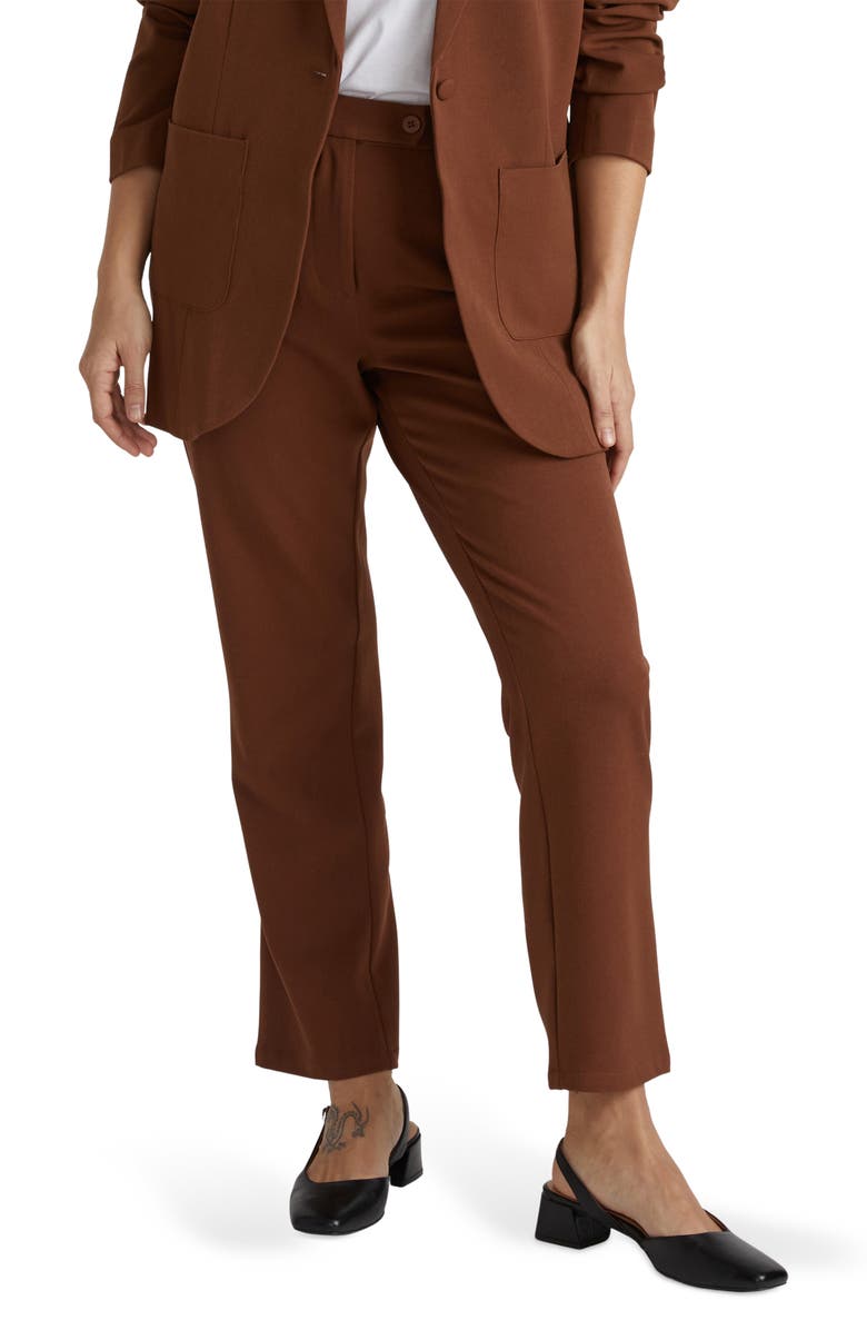 Universal Standard All Day High Waist Cigarette Pants, Main, color, Pony