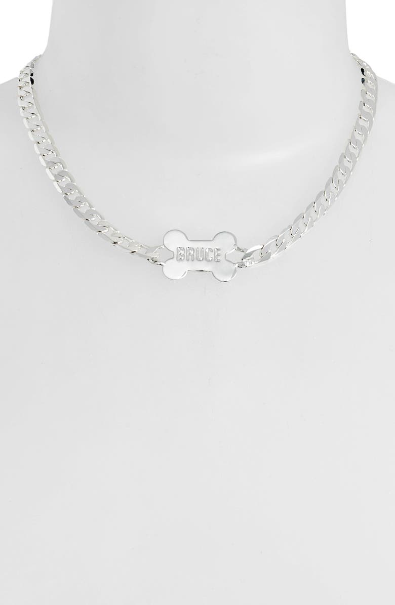 Billie Valentine Birds of Prey Billie Valentine Harley's Bruce Curb Chain Choker Necklace, Main, color,