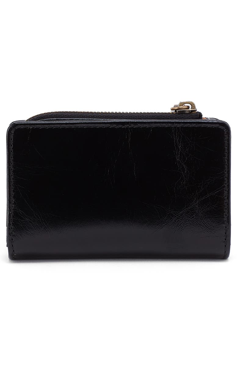 HOBO Jill Card Case, Alternate, color, Black