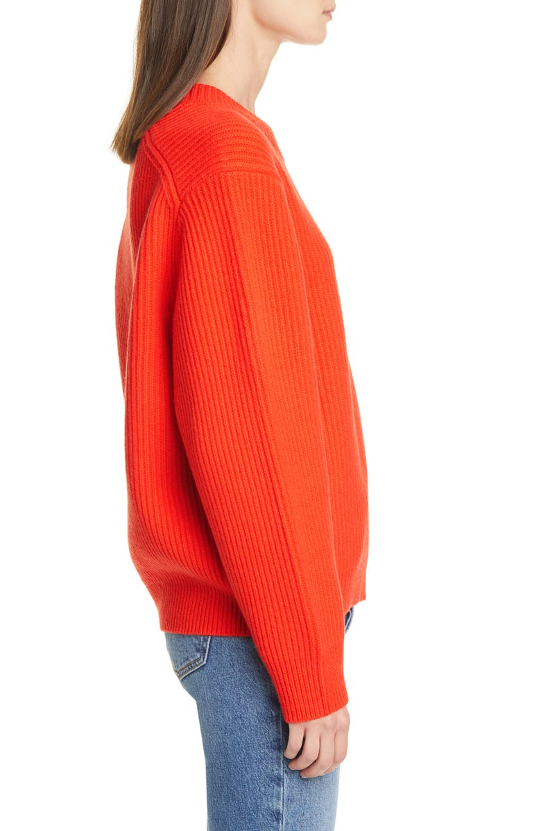 Tory Sport by Tory Burch Tory Sport Ribbed Merino Wool Sweater, Alternate, color, 