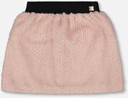 Deux par Deux Fake Fur Skirt