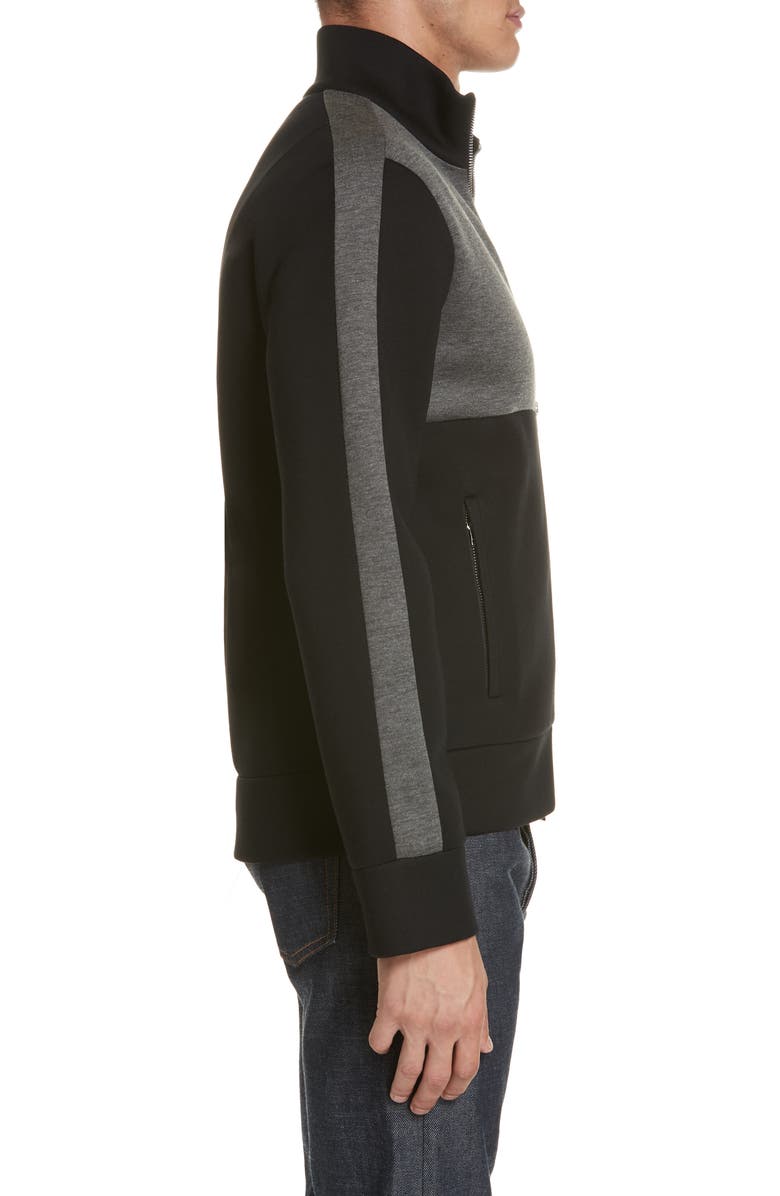 Helmut Lang Contrast Track Jacket, Alternate, color, 